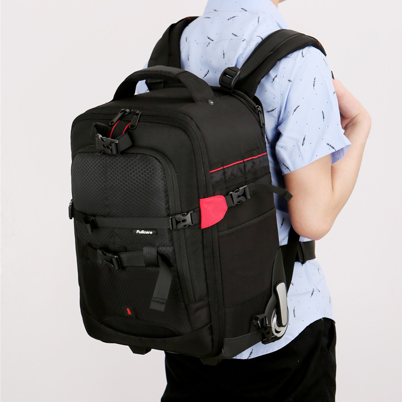 Vnelstyle Professional DSLR Ca - Foldable Rolling Luggage Bag review and price