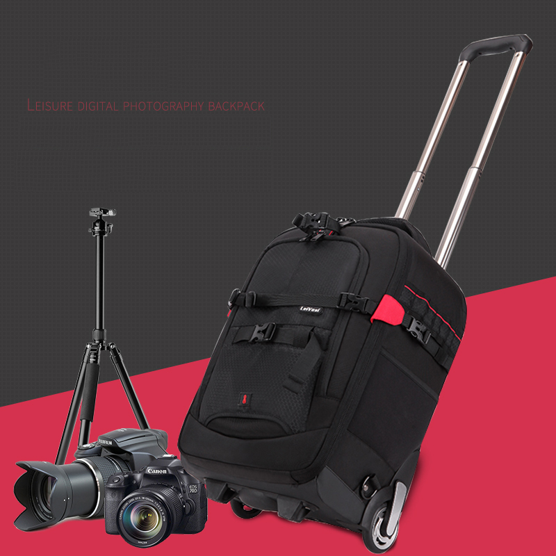 Vnelstyle Professional DSLR Ca - Foldable Rolling Luggage Bag review and price