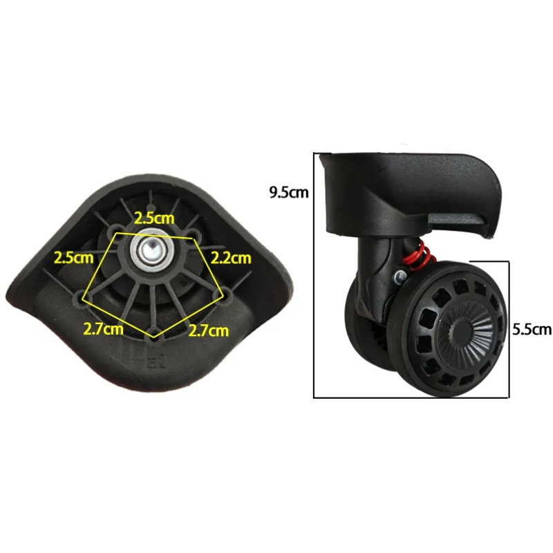 Luggage Wheel Replacement Trol - Silent Replacement Luggage Wheels review and price
