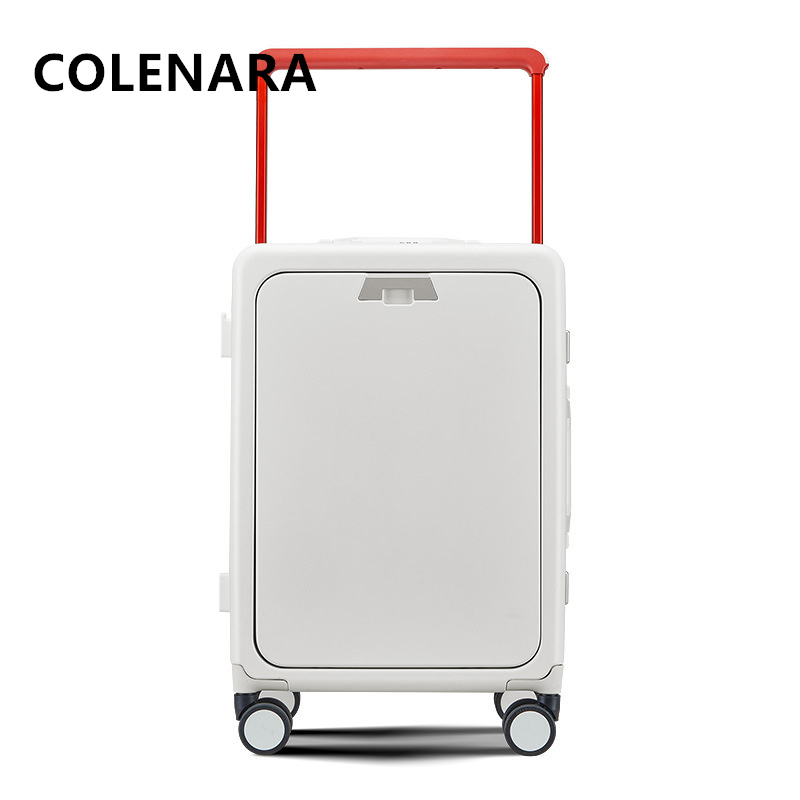 COLENARA Rolling Luggage Front - Front Opening Laptop Luggage 24 Inch review and price