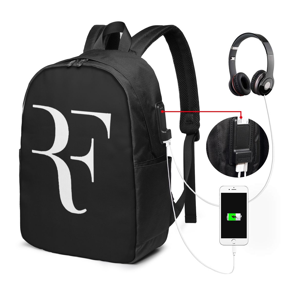 Roger Federer Backpack Travel  - Backpacks review and price