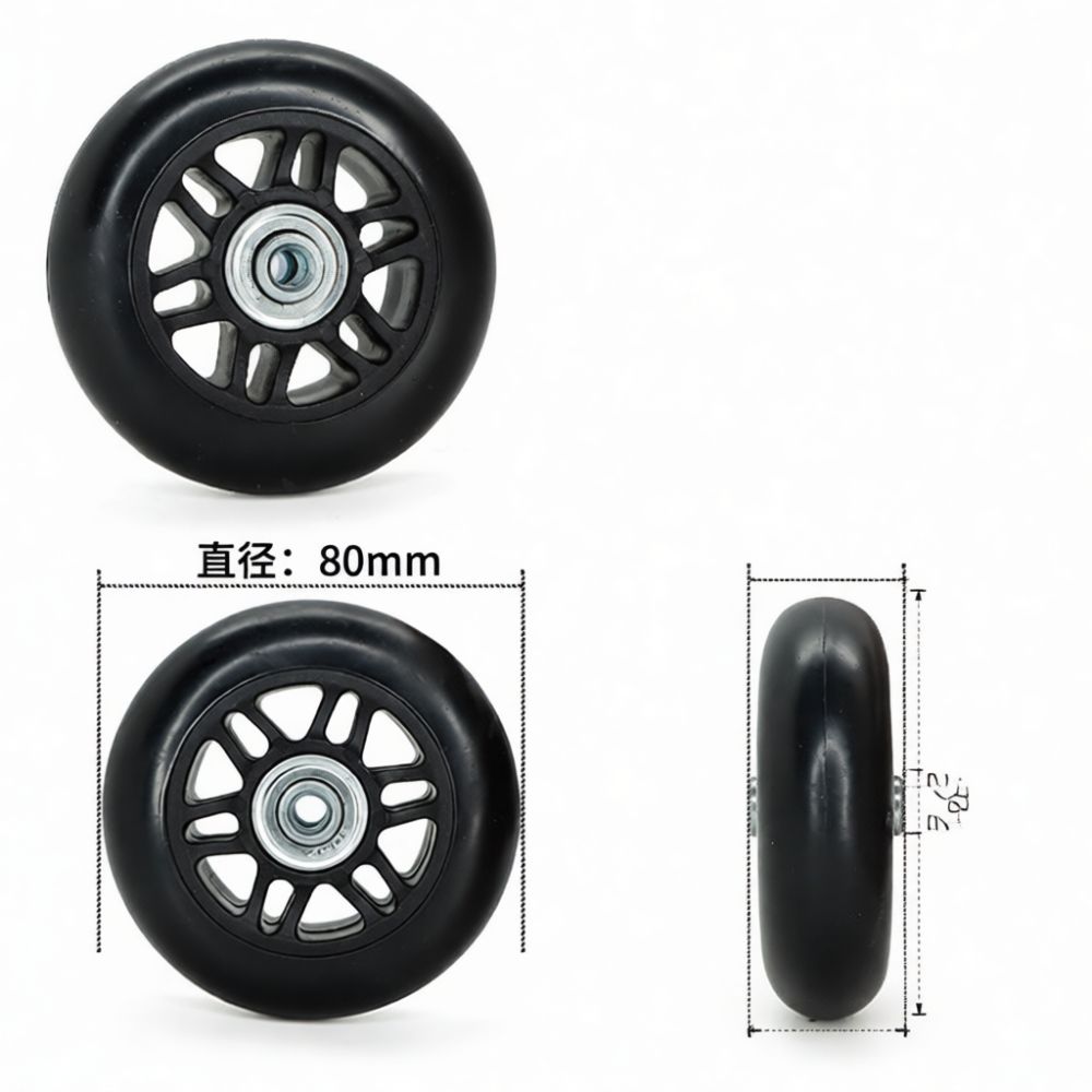 Durable Luggage Spinner Wheels - Silent Replacement Luggage Wheels review and price