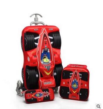 3D Boys Car trolley suitcase C - Foldable Rolling Luggage Bag review and price